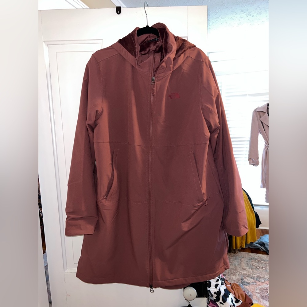 North face jacket with hood